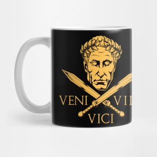 Caesar and Swords - Veni Vidi Vici Mug